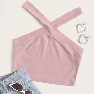 Halter Pink Top
